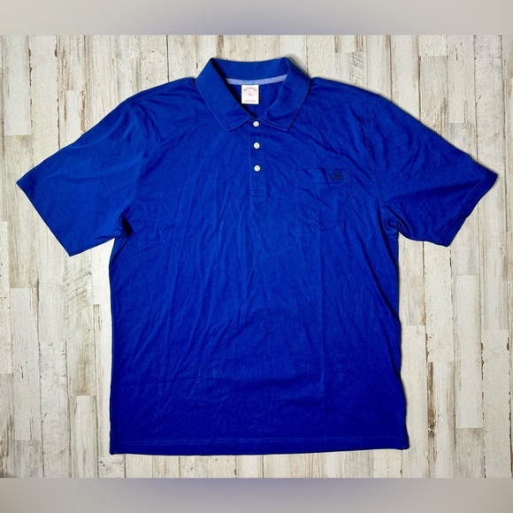 Brooks Brothers Other - Brooks Brothers Men's Size XL Blue Performance Polo Solid